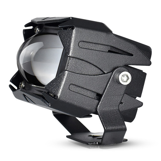9-85V Super Brightness Large Lens Waterproof Double Color Strong Light Motorcycle Or Car Spotlight 9-85V Super Brightness Large Lens Waterproof Double Color Strong Light Motorcycle Or Car Spotlight